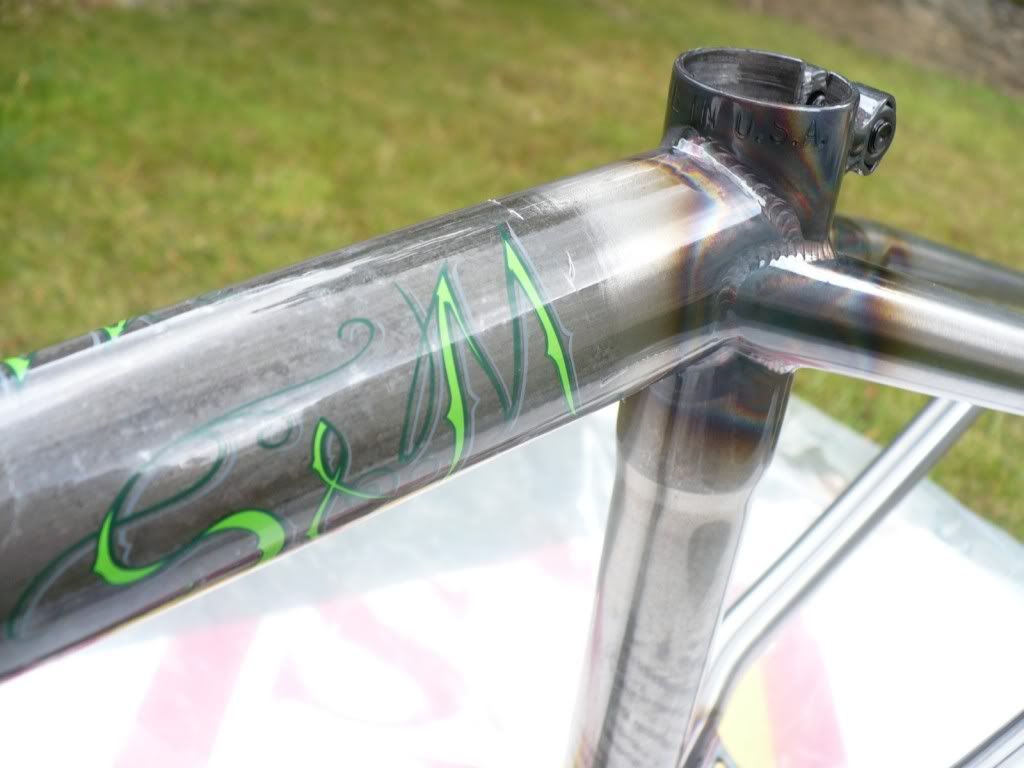 Clear coat over raw frames pics please Forums